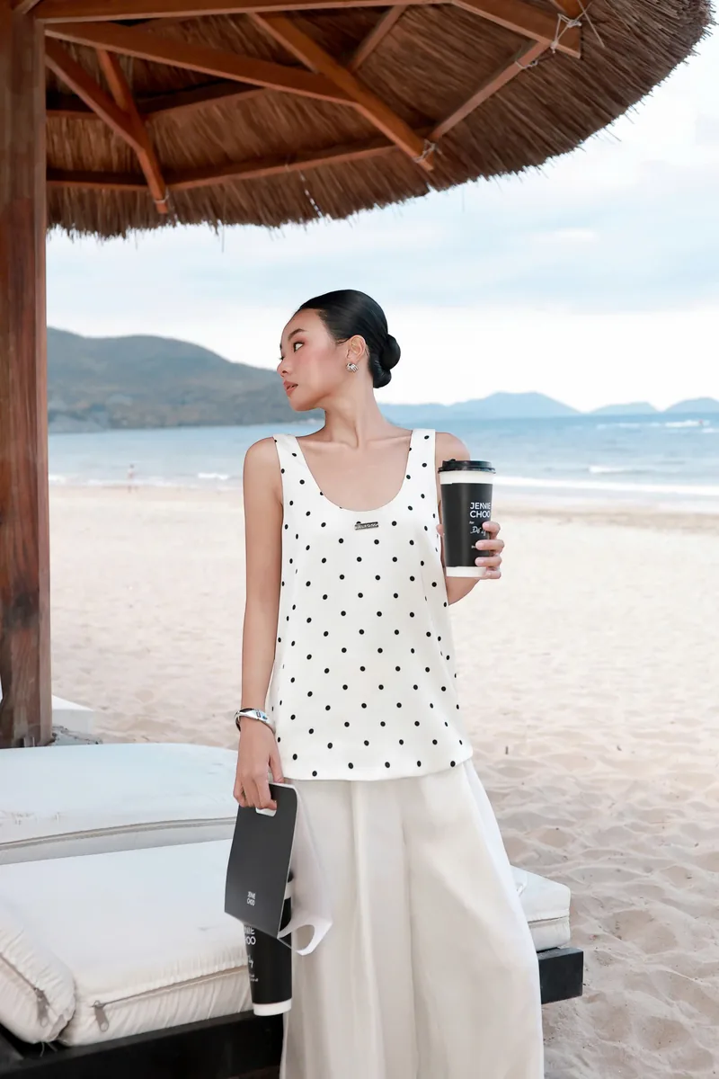 เสื้อ Buble Milktea (Tanktop trà sữa chân trâu) JCA261